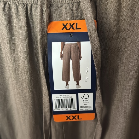 Splendid Ladies' Wide Leg Crop Pants nwt - Picture 5 of 5